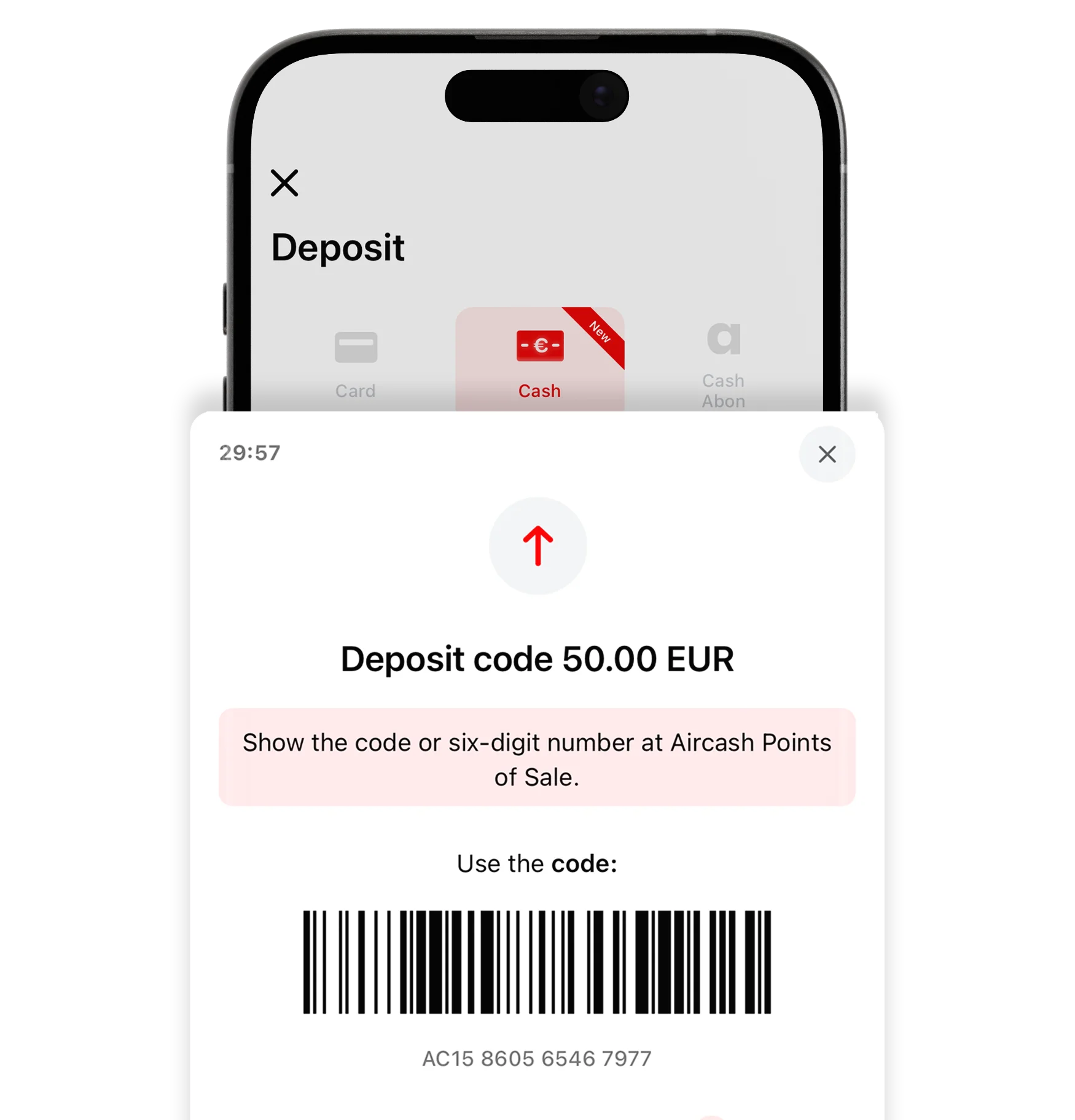 Cash deposit across Slovenia