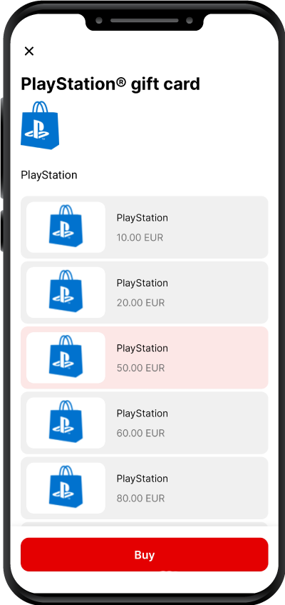 Activate Aircash Playstation Step 03