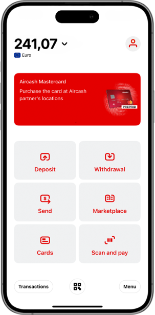 Travel with Aircash