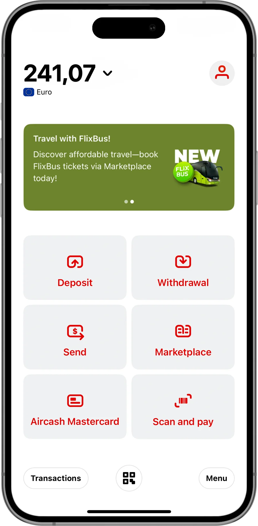 Travel with Aircash