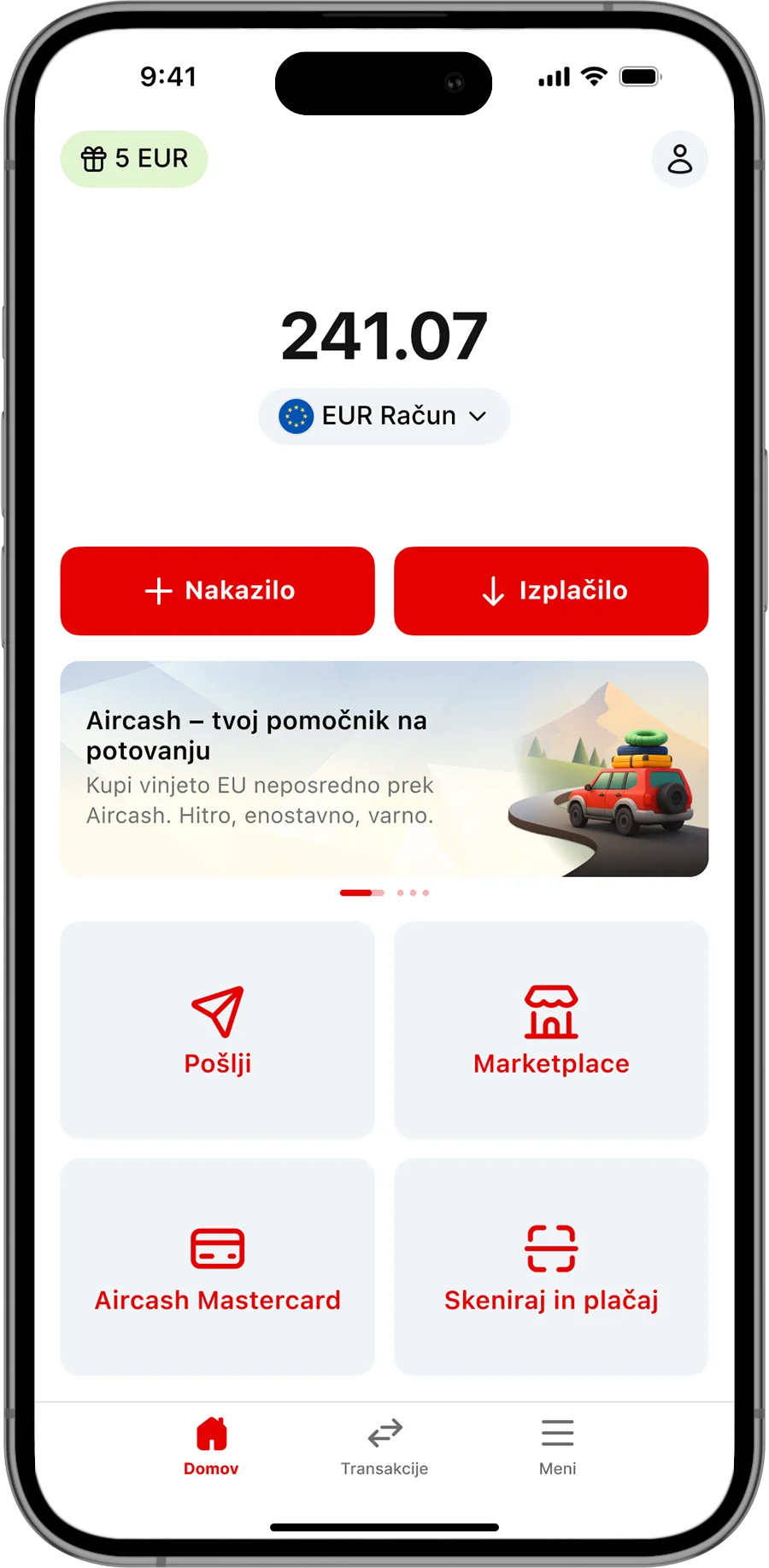 Travel with Aircash